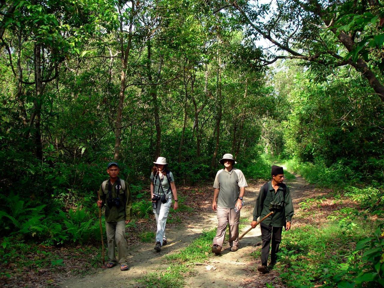 Park Safari Resort Sauraha Buitenkant foto